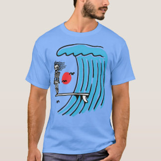 Skeleton Surfa T Shirt