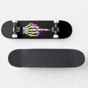 Skeleton Swagger Edition Mini Skateboard Bräda 18,5 Cm