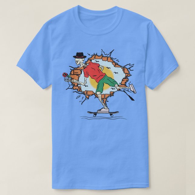 Skeleton T Shirt (Design framsida)