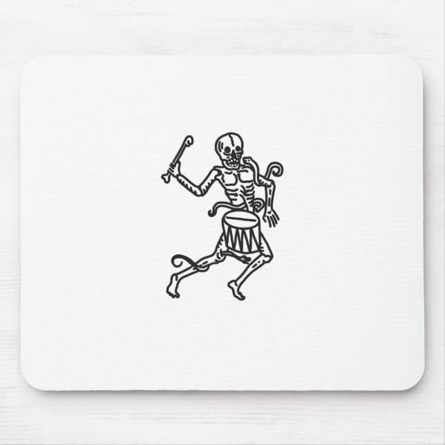 Skeleton Tattoo-Vintage Musmatta (Framsidan)