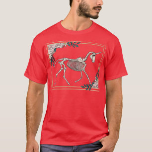 Skeleton Unicorn T Shirt