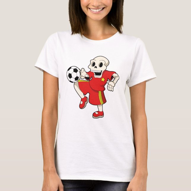 Skeleton vid sportsport t shirt (Framsida)