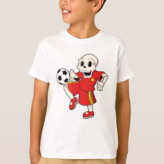Skeleton vid sportsport t shirt (Framsida)
