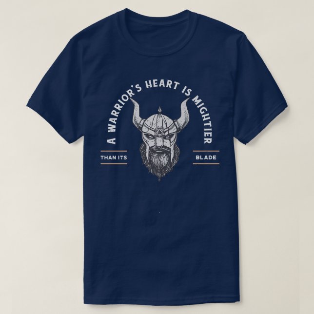 Skeleton Viking Warrior Odin Norse Warrior  T Shirt (Design framsida)