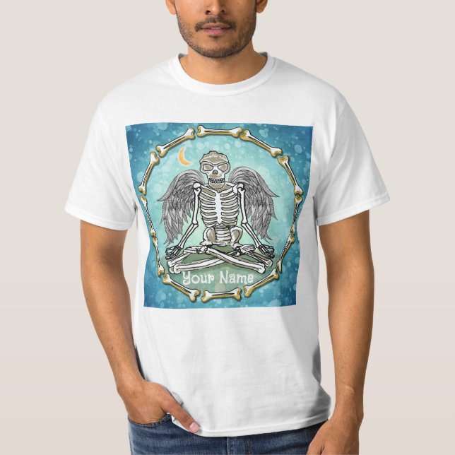 Skeleton Vingar t-shirt (Framsida)