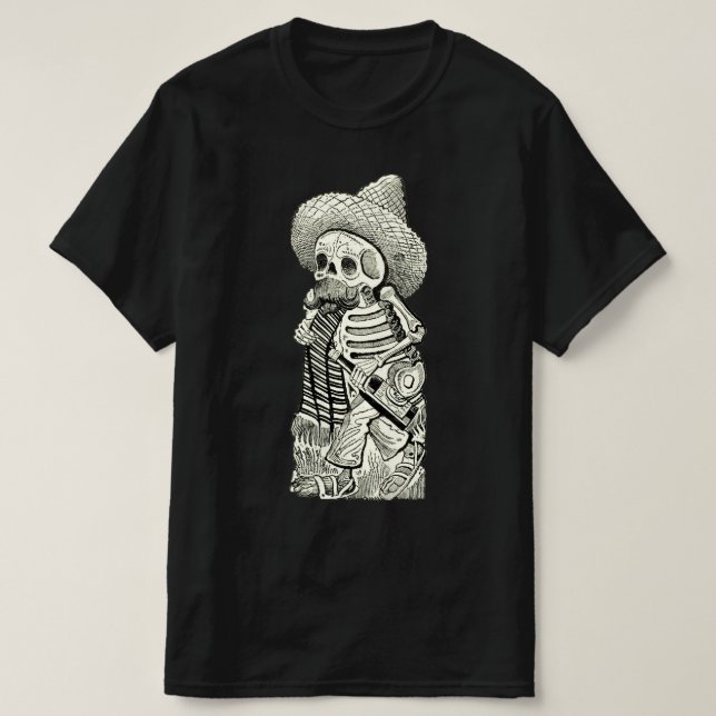 Skeleton Vintage Graphic T-Shirt (Design framsida)