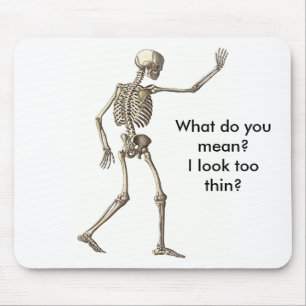 Skeleton Wave Mousepad Musmatta