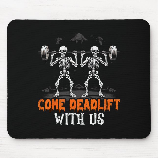 Skeleton Weightlifter BodyBuilder Workout Fitness Musmatta (Framsidan)