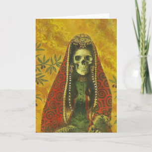 Skeleton Witch Design Kort