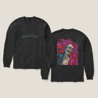 Skeleton Woman Long Sleeve T Shirt