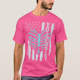 Skeleton Xray Tech Radiology Technician R T Shirt
