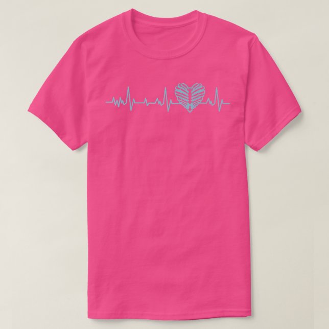 Skeleton Xray Tech Radiology Technician Radiologis T Shirt (Design framsida)