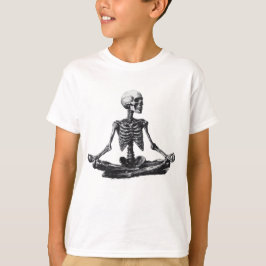 Skeleton Yoga T Shirt