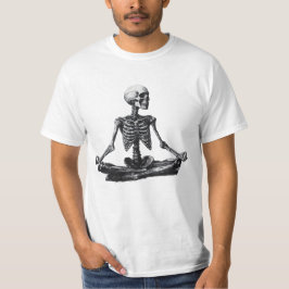 Skeleton Yoga T Shirt