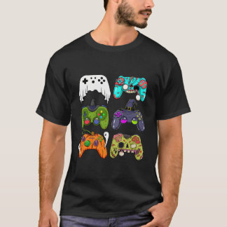 Skeleton Zombie-spelledare Halloween för G T Shirt