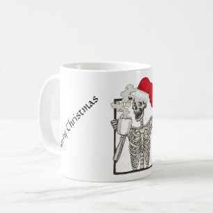 Skeletondryck Mugg