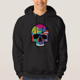 Skeletons konst hoodie