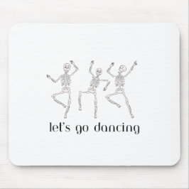 Skeletons Lets Go Dancing på en Musmatta