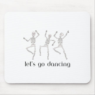 Skeletons Lets Go Dancing på en Musmatta