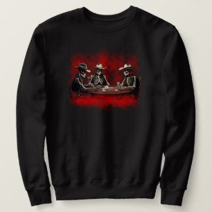Skeletons Poker Sweatshirt