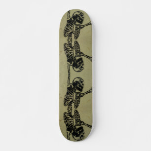 Skeletonskateboard! Skateboard Bräda 20,5 Cm
