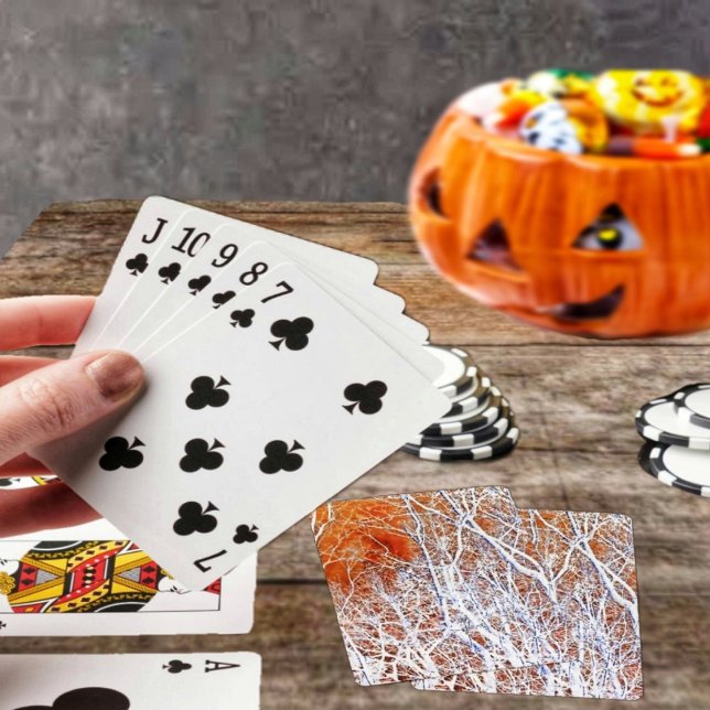Skeletskog II Casinokort (Play some Poker, when you find a break between, Halloween festivities!)