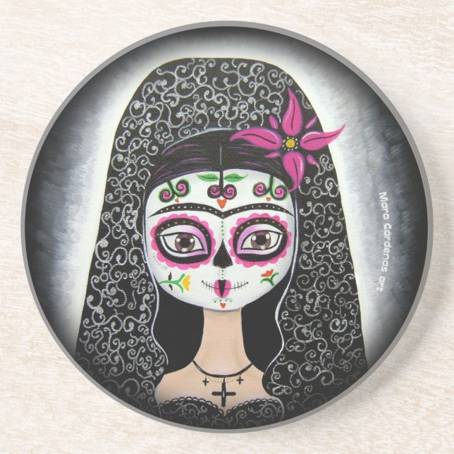 Skelett- ansiktekustfartyg underlägg sandsten (Framsidan)