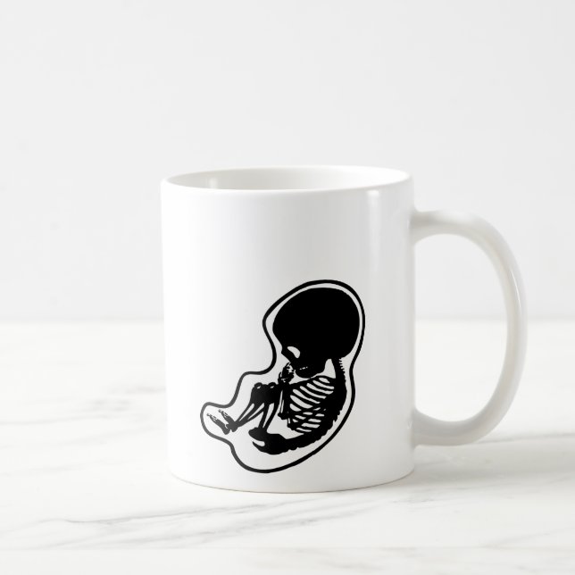 SKELETT- BABY KAFFEMUGG (Höger)