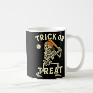 Skelett Baseboll Halloween Kostym Rolig Män Pojkar Kaffemugg