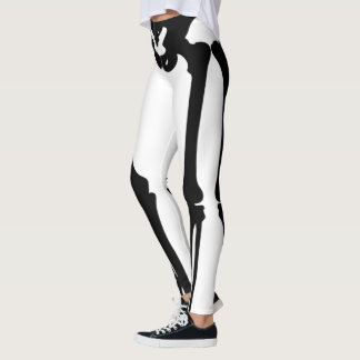 Skelett- damasker leggings