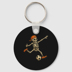 Skelett Fotboll Halloween Kostym För Män Pojkar Ki Nyckelring