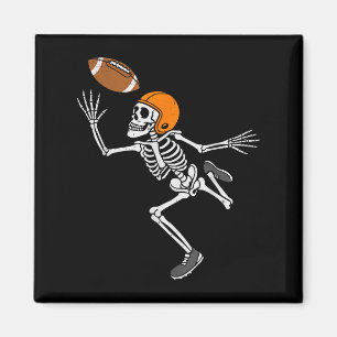 Skelett Fotboll Halloween Kostym Män Pojkar Tonåri Magnet
