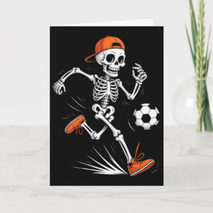 Skelett Fotboll Halloween Kostym Rolig Män Pojkar  Kort