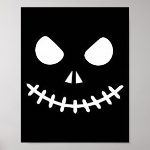 Skelett Halloween Poster