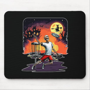 Skelett Halloween-skräckkostym Disc Golf-spelare Musmatta