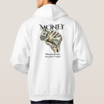Skelett Hand som Håller Kontanter Grafisk Design