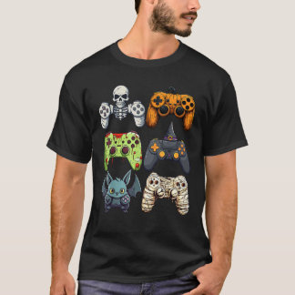Skelett Häxa Zombie Mummy T Shirt