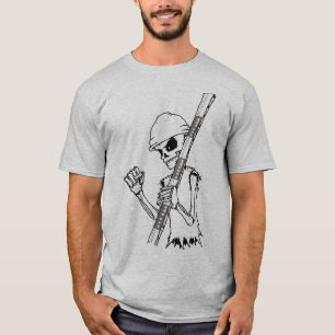 Skelett- inspektör 01 t shirt