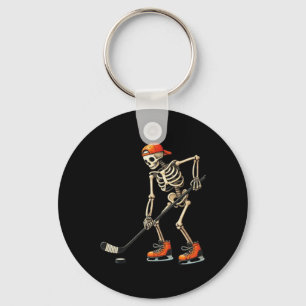Skelett Ishockey Halloween-kostym Män Pojkar Kid Nyckelring