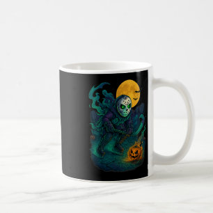 Skelett Ishockey Halloween Sport Kostym Män Bo Kaffemugg