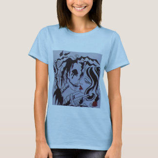 Skelett- kyssar t shirt