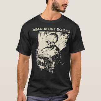 Skelett Läs Mer T Shirt