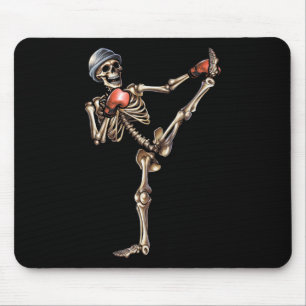 Skelett Muay Thai Halloween kickboxning Mma Fighte Musmatta
