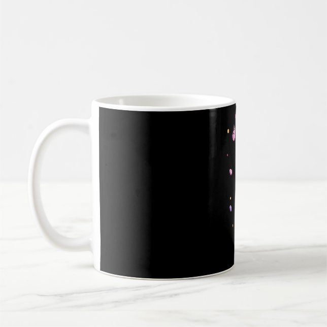 Skelett påsk dansar kaffemugg (Vänster)