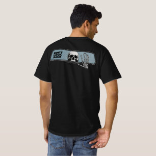 Skelett Ruckspegels T-shirt – Se dig inte om