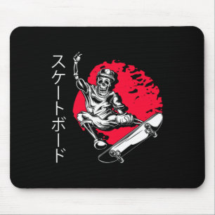 Skelett rullbräda Japan skateboard skateboardåknin Musmatta
