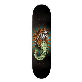 Skelett Sjöröding Old School Skateboard Bräda 21,6 Cm