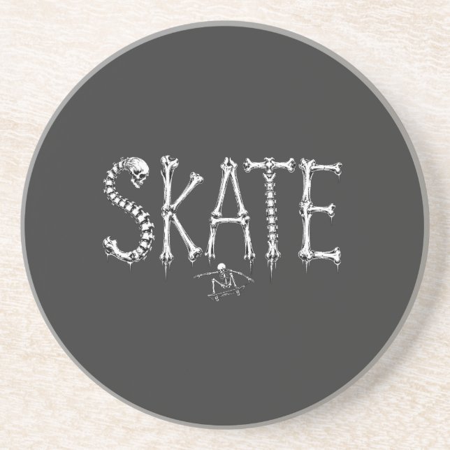 Skelett Skate skelettben Underlägg (Framsidan)