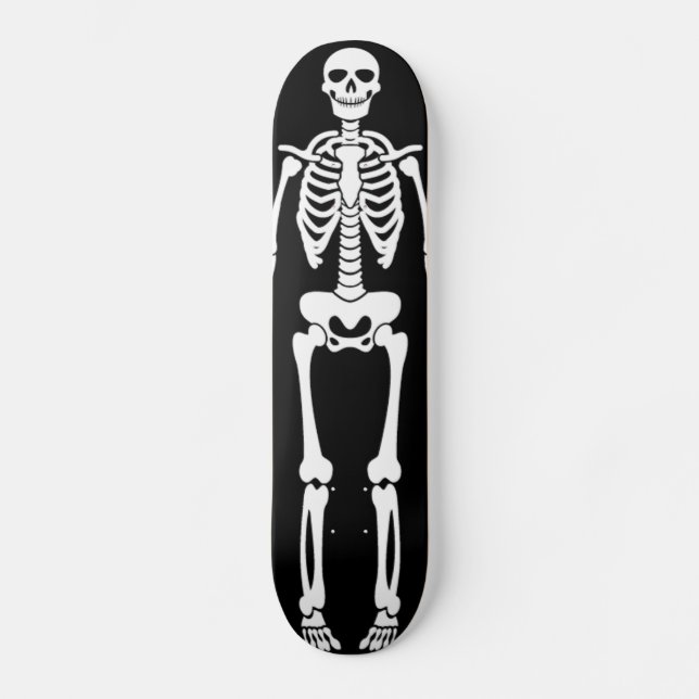 Skelett Skateboard Bräda 20 Cm (Framsida)