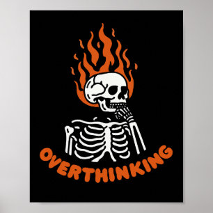 Skelett som överanalyserar poster